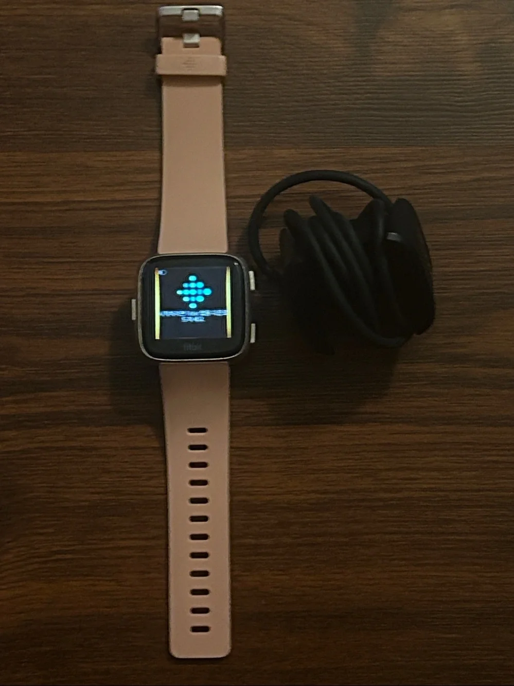 fitbit versa blush